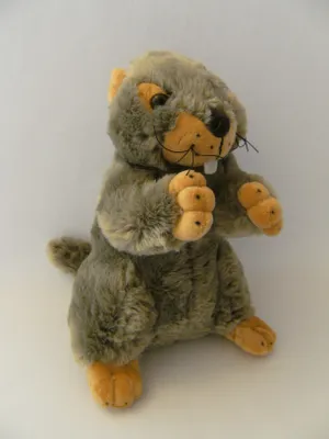 Produktbild von Plüschtier Murmeltier 24cm Kuscheltiere Stofftiere Berge Tier Tiere, Biber