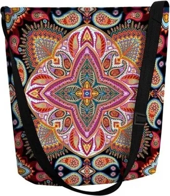 Produktbild von ARCO DESIGN Filztasche Handtasche Funky Polka 32 x 32-25 cm