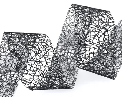 Productafbeelding van 20m x 38mm Decoratieve Mesh Band voor Knutselen