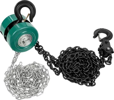 Image de Treuil à câble, capacité de charge de 2 000 kg, hauteur de levage de 3 m, 2 t