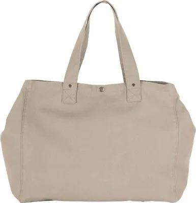 Image de Kimood - Sac à provisions, Lavé, Coton PC7607 (Taille unique) (Naturel)