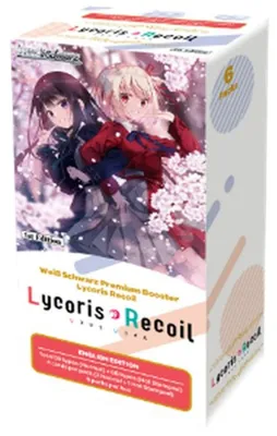 Obrázok produktu pre Biela čierna Lycoris Recoil Premium Booster Box