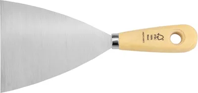 Produktbild von TOPEX Malerspachtel – Ergonomischer Holzgriff und Stahl Klinge – Ideal zum Spachteln, Glätten und Reinigen von Oberflächen