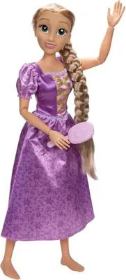 Obrázek produktu pro JAKKS Pacific Rapunzel, Módní panenka, Ženy, 3 rok/roky, Dívka, 812,8 mm, Béžová, Purpurová