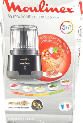 Immagine prodotto di MOULINEX Chopper DP8108 Moulinette Ultimate 1000W nero