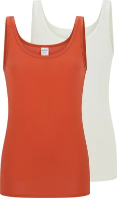 Produktbild von Schiesser Damen 2 er Pack Trägertop Gr. 40 sortiert 8
