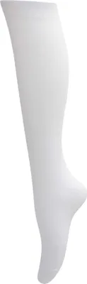 Immagine prodotto di Calzettoni da bambina, tinta unita (confezione da 3) K117 (EUR 37-39,5 (13+ anni)) (Bianco)