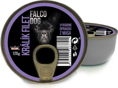 Zdjęcie produktu dla FALCO DOG filet z królika 120 g