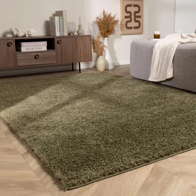 Zdjęcie produktu dla Volero - Dywan z długim włosiem – Wish Zielony - 140x200cm