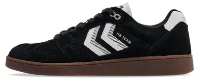 Produktbild von Hummel HB Team Indoor Retro Sneaker Schuhe Sportschuhe schwarz/anthrazit/weiß 225342-2267, Schuhgröße:49 EU