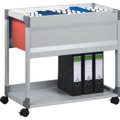 Produktbild von DURABLE Hängemappenwagen SYSTEM 90 A4, 378410 grau