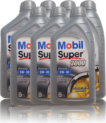 Produktbild von Mobil Super 3000 Formula V 5W-30 Longlife III 7x 1