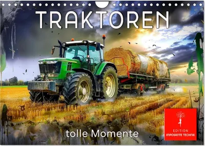 Produktbild von Traktoren - tolle Momente (Wandkalender 2025 DIN A4 quer), CALVENDO Monatskalender
