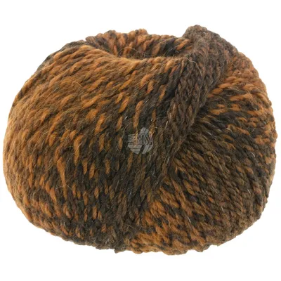 A ball of yarn on a white background.