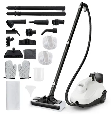 Dampfreiniger 2000 W, 5 bar, 1,8 l Tank, 29 Zubehörteile