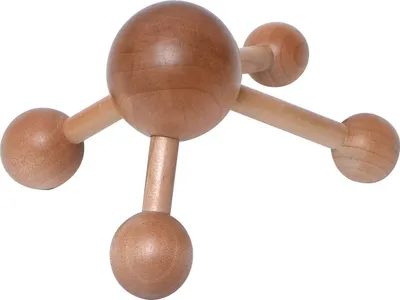 Produktbild von Massagehand körper holz - natur - Tendance