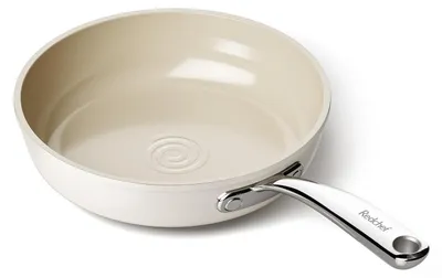 Produktbild von Bratpfanne 20 cm Keramik Antihaft, Induktionsgeeignet, Backofenfest, Spülmaschinenfest, Beige