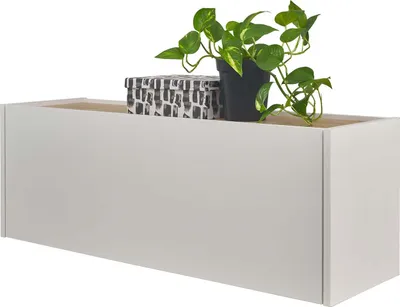 Produktbild von Kleiner Hängeschrank City - Weiß Wotan Eiche