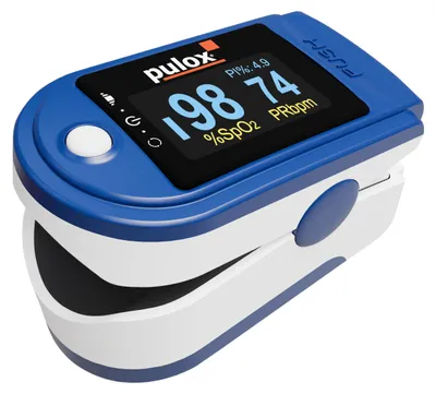 Produktbild von Pulsoximeter Pulox PO-200 Solo Blau