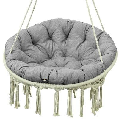Zdjęcie produktu dla AMPO poduszka na fotel papasan kosz wiszący kokon 130cm