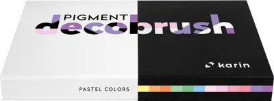 Immagine prodotto di Karin PIGMENT Collezione Decobrush Colori pastello