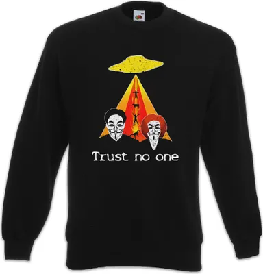 Produktbild von Urban Backwoods Trust No One, Sweatshirt, Farbe: Schwarz, Größe: 4XL
