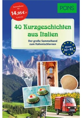 Obrázok produktu pre PONS 40 Kurzgeschichten aus Italien