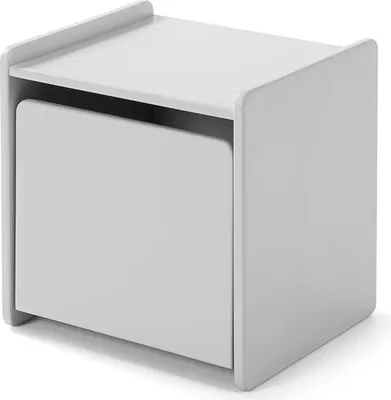 Immagine prodotto di FURNLUX Comodino Kiddy Grigio 40cm / Colore principale: Grigio / Dimensioni: 40 x 36 x 41 cm