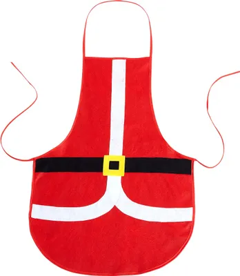 Produktbild von Schürze für Weihnachten 75 x 54 cm rot - Einheitsgröße