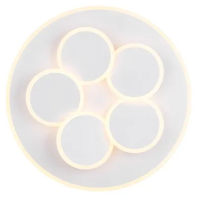 Produktbild von Trio Leuchten LED Deckenleuchte Mandela 35W, warmweiß-kaltweiß, weiß