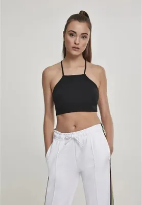 Image de Urban Classics Ladies Triangle Top black - M