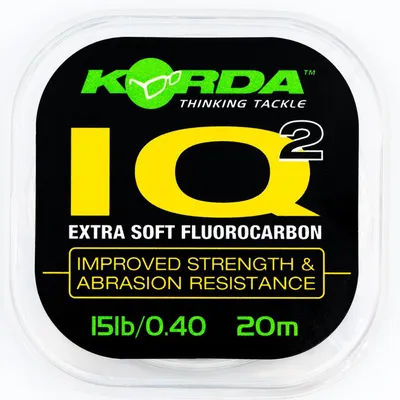 Produktbild von Korda IQ2 Extra Soft 0,35mm 12lbs 20m - Vorfachschnur