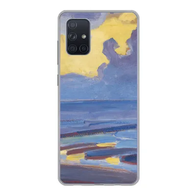 Produktbild von MuchoWow® Handyhülle Schutzhülle Hülle für Samsung Galaxy A51 5G Am Meer - Piet Mondrian Silikon Softcase Handy Hülle - Abbildung