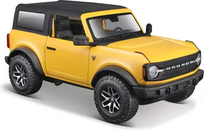 Immagine prodotto di Maisto - 2021 Ford Bronco Badlands, giallo, 1:24