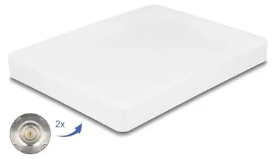 Produktbild von Delock WiFi 6 MIMO Antenne 2 x N Buchse 8 dBi direktional Mastmontage outdoor
