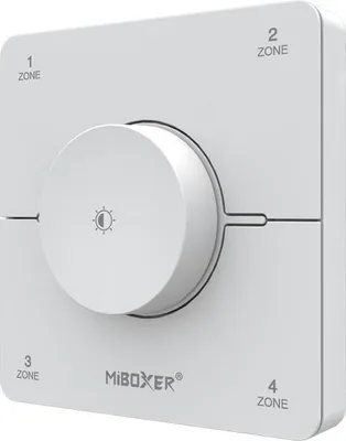 Produktbild von MiBoxer K0S LED-Wandfernbedienung CCT – 4 Zonen, 2 Kanal 2,4 GHz Funkfernbedienung