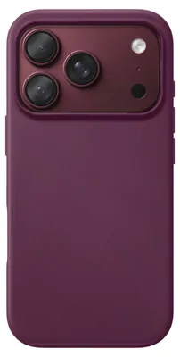Obrázok produktu pre Avizar, silikónové puzdro MagSafe pre iPhone 18 Pro Max s vyvýšenými okrajmi, tmavofialová farba