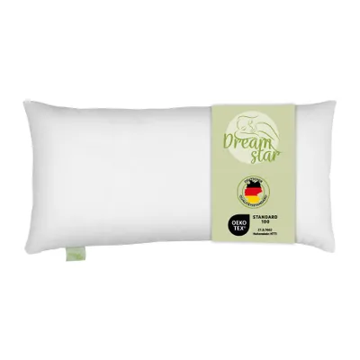 Immagine prodotto di Cuscino in microfibra ecologica | 40 x 80 cm | DREAMSTAR Eco | Adatto ai soggetti allergici