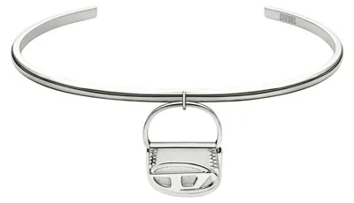Image de Bracelets Diesel Argent Collection D Logo - homme