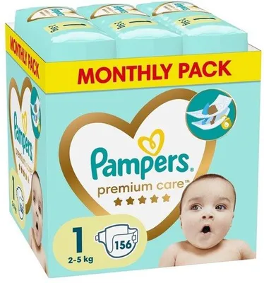 Immagine prodotto di PAMPERS Premium Care taglia 1 (156 pz.)