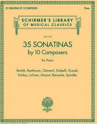 Produktbild von 35 Sonatinas by 10 Composers for Piano