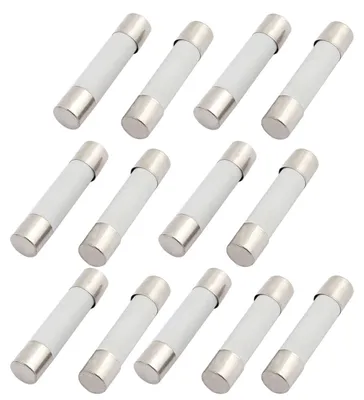 Produktbild von 13er Packung Keramik Sicherung 25A, 6x30mm Feinsicherungen Schnellschlag Ausl?secharakteristik Sicherung 250V