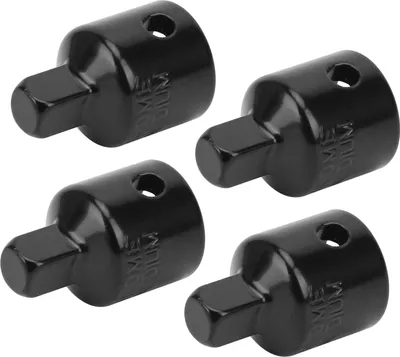 Produktbild von 4 Stück Steckschlüsseladapter Ratschenschlüssel Umwandlung Kopf Reparaturwerkzeug Hardware 3/8 M auf 1/4 S