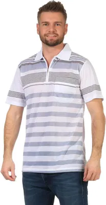 Immagine prodotto di Polo da uomo T-shirt Polo a manica corta bianca L