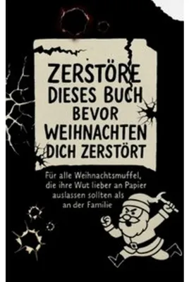 Obrázok produktu pre Zerstöre dieses Buch, bevor Weihnachten dich zerstört