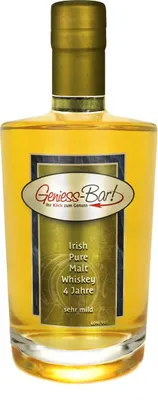 Produktbild von Irish Pure Malt Whiskey 0,7L 4 Jahre Floraler sehr milder irischer Whisky 40%Vol.