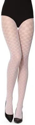 Image de Collants Merry Style pour femmes 40 DEN GI1102 (blanc, L) .