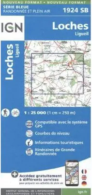 Produktbild von Loches Ligueil 1 : 25 000