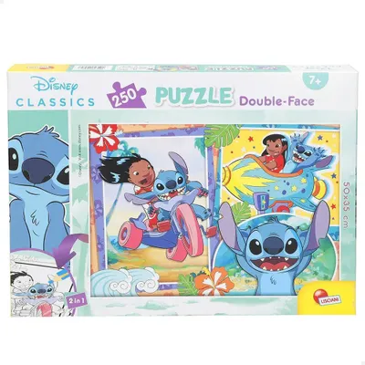 Produktbild von Puzzle dwustronne 250el Lilo i Stitch 105823 LISCIANI