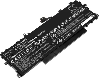 Produktbild von TECHTEK Laptop Akkus Kompatibel mit [Dell] Latitude 9420 2-in-1 Ersetzt 0JJ4XT, für GHJC5